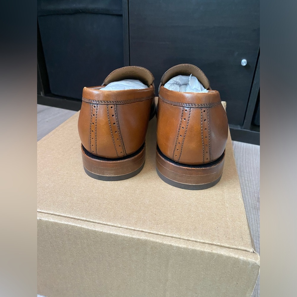 Johnston & Murphy Men’s Meade Penny Loafer - Tan size 13D - Picture 6 of 9